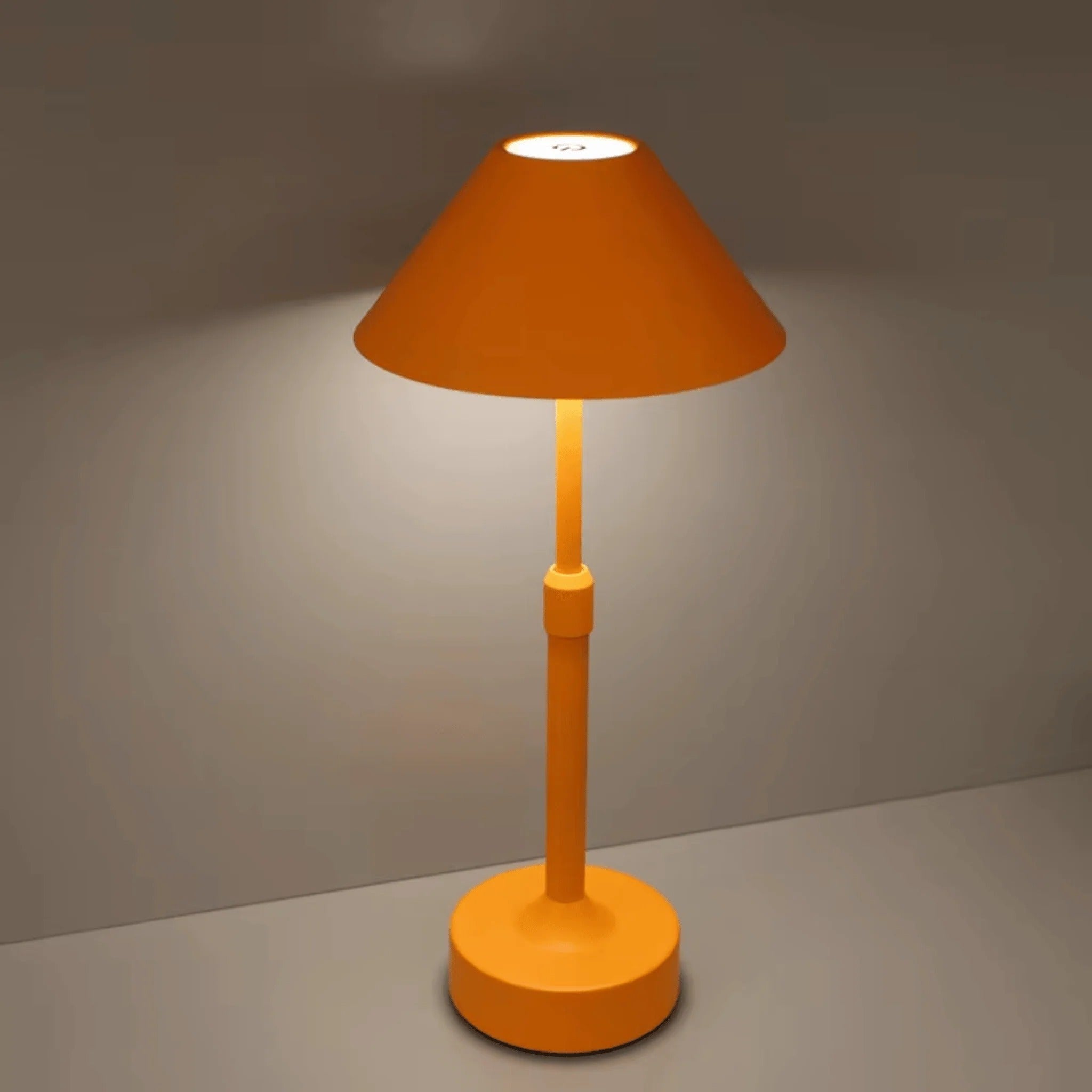 Rechargeable Cordless Table Lamp with Telescopic Height Adjustment and Stepless Dimming All Vera Mart
