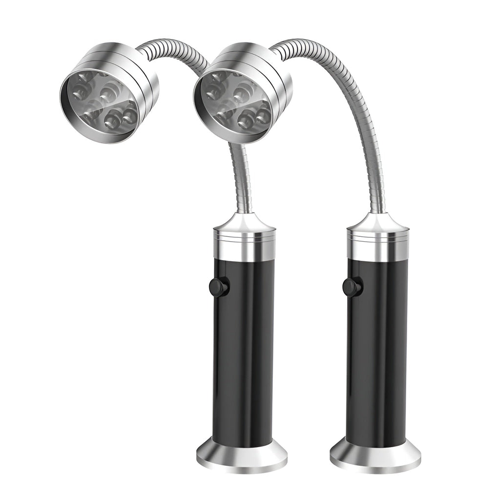 LED Grill Light with Magnetic Base and 360 Degree Flexible Neck All Vera Mart
