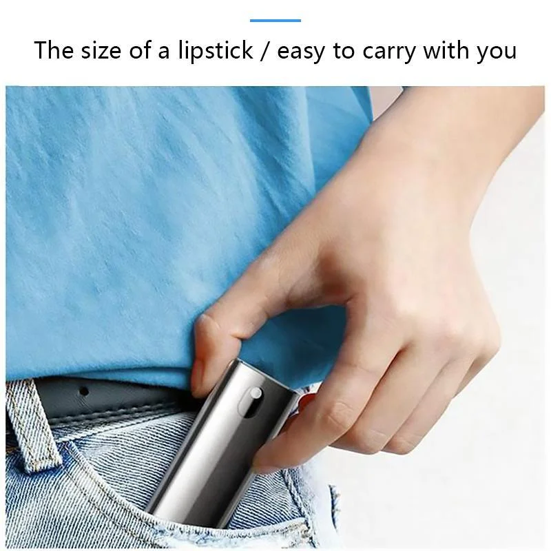 Portable Screen Cleaner with Built-in Microfiber Cloth and Spray Solution All Vera Mart