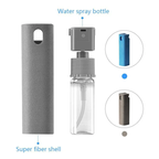 Portable Screen Cleaner with Built-in Microfiber Cloth and Spray Solution All Vera Mart
