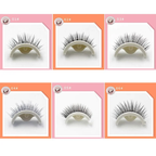 Reusable Synthetic Eyelashes with Pre-Applied Adhesive Band and Replacement Strips All Vera Mart