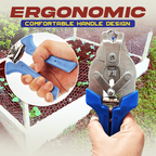 Cage Clip Plier Tool with Spring Loaded Magazine and Ergonomic Grip All Vera Mart