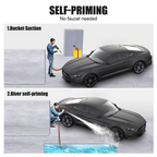 Rechargeable Water Spray Gun with 22 Bar Pressure and Dual Nozzles for Cars All Vera Mart