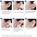 Transparent Face Lifting Strips with Instant Skin Tightening, 40 Pieces All Vera Mart