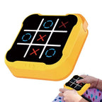 Handheld Electronic Tic Tac Toe Game with Multiple Play Modes for Kids and Travel
