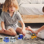 Christmas Advent Calendar with 24 Pull Back Mini Cars and Colorful Racing Vehicles