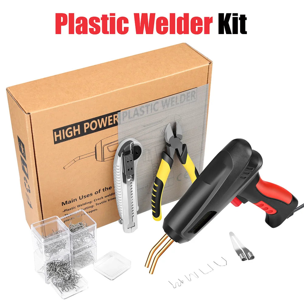 200W Plastic Welder Gun with LED Light and Seven Rod Types All Vera Mart