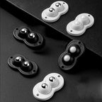 Adhesive Furniture Casters with 360-Degree Wheels and Rubber Protection, Set of 4 All Vera Mart