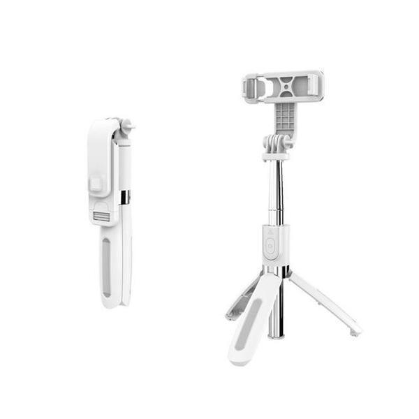 Smartphone Tripod with Wireless Remote and 360-Degree Rotation, Extends to 600mm All Vera Mart