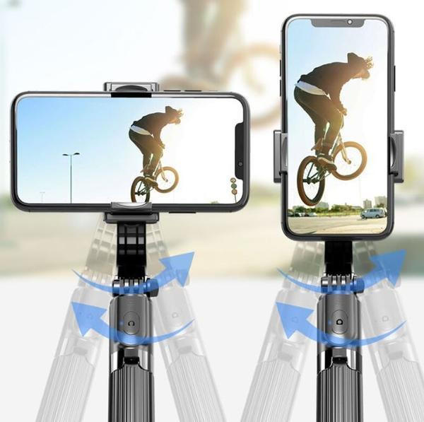 Smartphone Tripod with Wireless Remote and 360-Degree Rotation, Extends to 600mm All Vera Mart