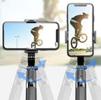 Smartphone Tripod with Wireless Remote and 360-Degree Rotation, Extends to 600mm All Vera Mart