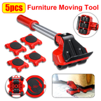 Furniture Lifter and Glider Pads with 360-Degree Wheels for All Floors All Vera Mart