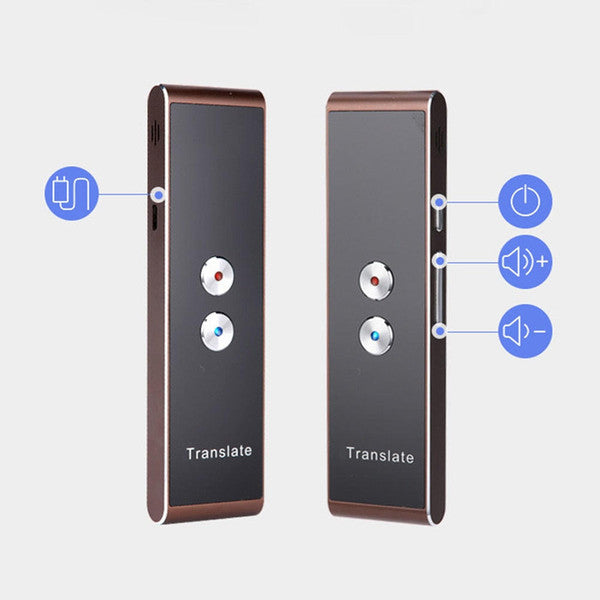 Real Time Voice Translator for 40 Languages with Built In Speaker and Text Display All Vera Mart