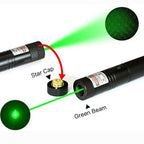 High Power Laser Pointer with Adjustable Focus and Rechargeable Battery, Mile Range All Vera Mart