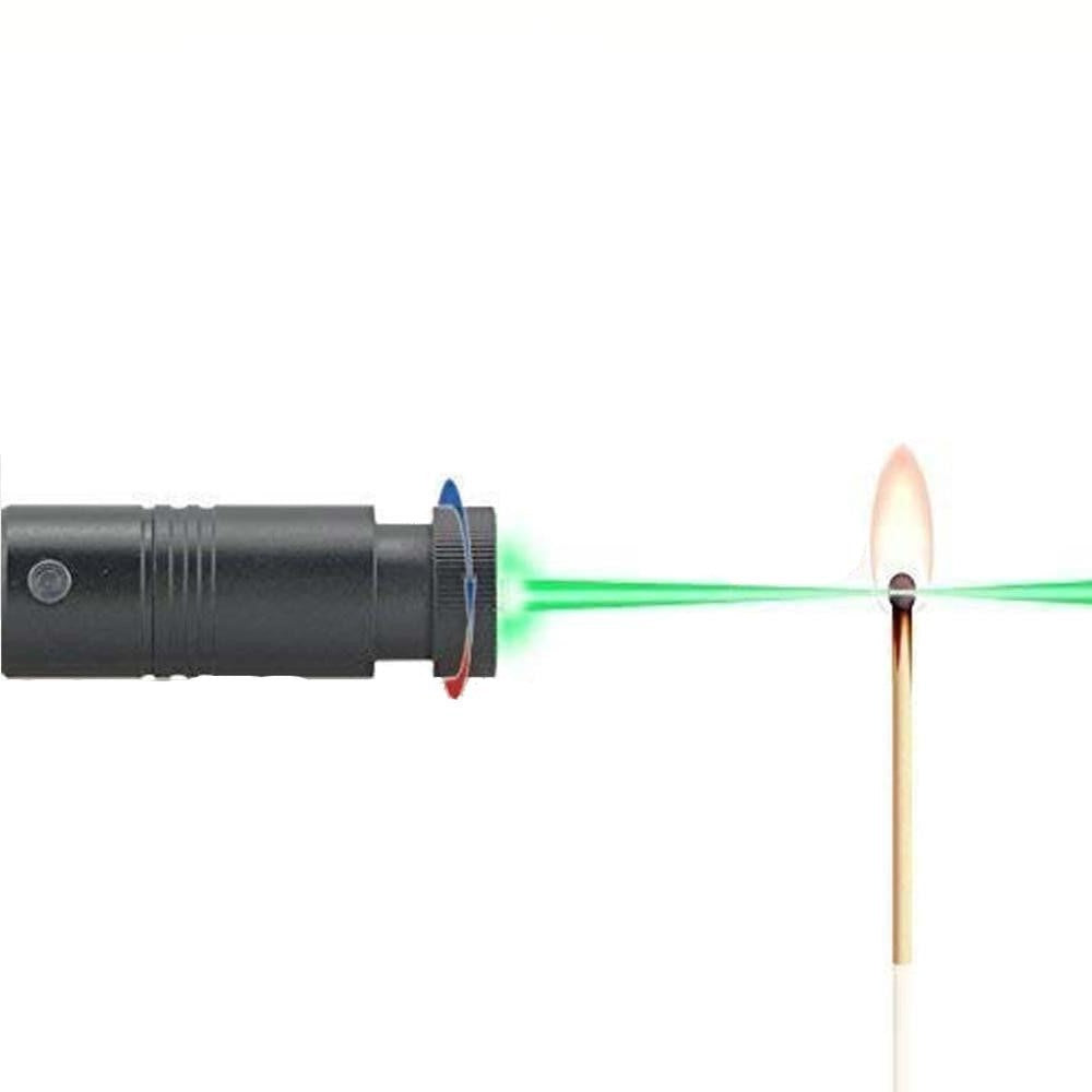 High Power Laser Pointer with Adjustable Focus and Rechargeable Battery, Mile Range All Vera Mart