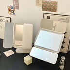 LED Make-up Mirror with Triple Lighting - Clara-White-The Livary