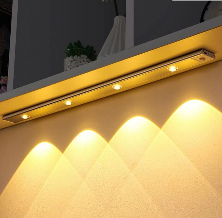 Motion Sensor LED Closet Lamp with Magnetic Mount and Adjustable Brightness, Three Color Temperatures All Vera Mart