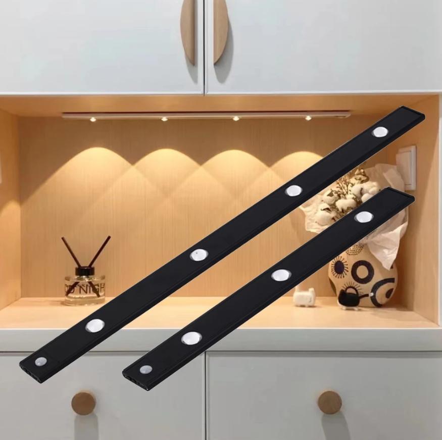 Motion Sensor LED Closet Lamp with Magnetic Mount and Adjustable Brightness, Three Color Temperatures All Vera Mart