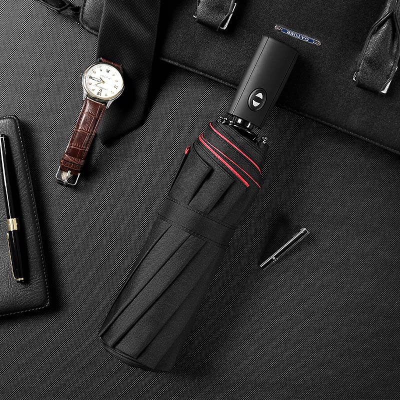 Compact Travel Umbrella with One-Hand Automatic Open and Windproof Frame, Quick-Dry Canopy All Vera Mart