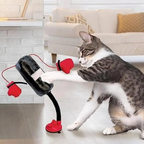 Interactive Spring Toy with Dangling Boxing Gloves and Catnip, Suction Cup Base All Vera Mart