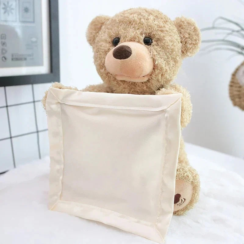 Talking Plush Bear for Toddlers with Touch Activation and Body Movement All Vera Mart
