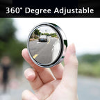 Convex Blind Spot Mirror with 360 Degree Rotation and Suction Cup Mount All Vera Mart