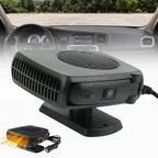 12V Car Heater with Ceramic Heating and Dual Fan Modes, Compact Portable Design All Vera Mart
