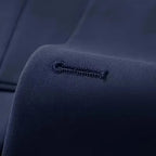 Unmatched elegance: men's slim fit double-breasted 3-piece suit with a refined waistcoat.