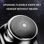 Mini Electric Shaver with 6-Blade Foil and USB Fast Charge for Travel, Waterproof Aluminum All Vera Mart