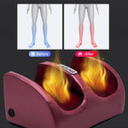 Foot Massager with Twelve Rotating Balls and Heating Function, Five Massage Patterns All Vera Mart