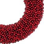 Glitter Red Berry Christmas Wreath with Two Tone Berries 20 Inch Unlit