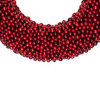 Glitter Red Berry Christmas Wreath with Two Tone Berries 20 Inch Unlit