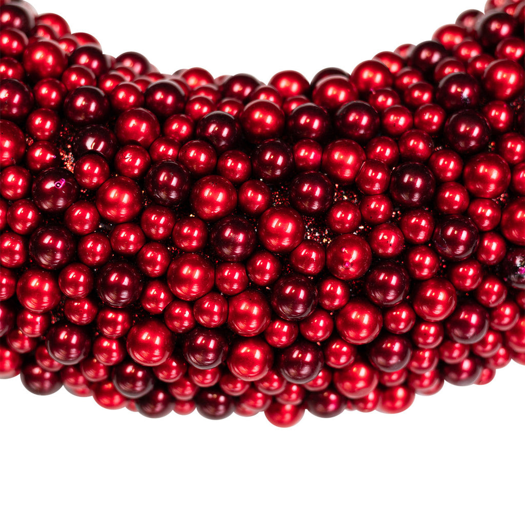 Glitter Red Berry Christmas Wreath with Two Tone Berries 20 Inch Unlit