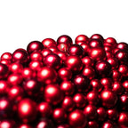 Glitter Red Berry Christmas Wreath with Two Tone Berries 20 Inch Unlit