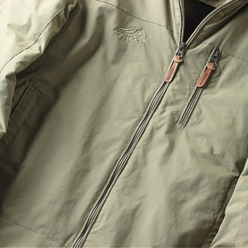 Hooded Jacket with Insulated Lining and Wind Resistant Shell All Vera Mart