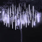 LED Cascade Garland Lights with Sequential Pattern, 8 Strands 30cm All Vera Mart