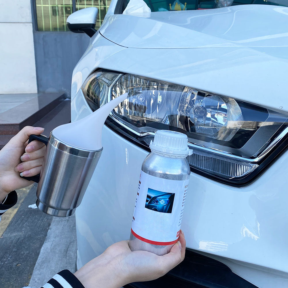 Headlight Vapor Restoration System with Heat Activated Cup and Six Grade Sanding All Vera Mart