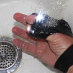 Fingerless Work Gloves with Dual LED Finger Lights and Adjustable Strap All Vera Mart