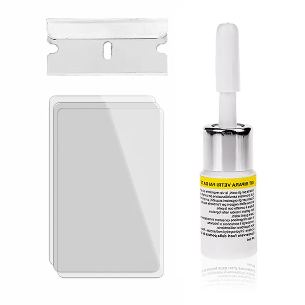 Mobile Screen Crack Repair Kit with Liquid Resin and Vacuum Air Removal All Vera Mart