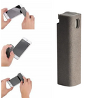 Portable Screen Cleaner with Built-in Microfiber Cloth and Spray Solution All Vera Mart