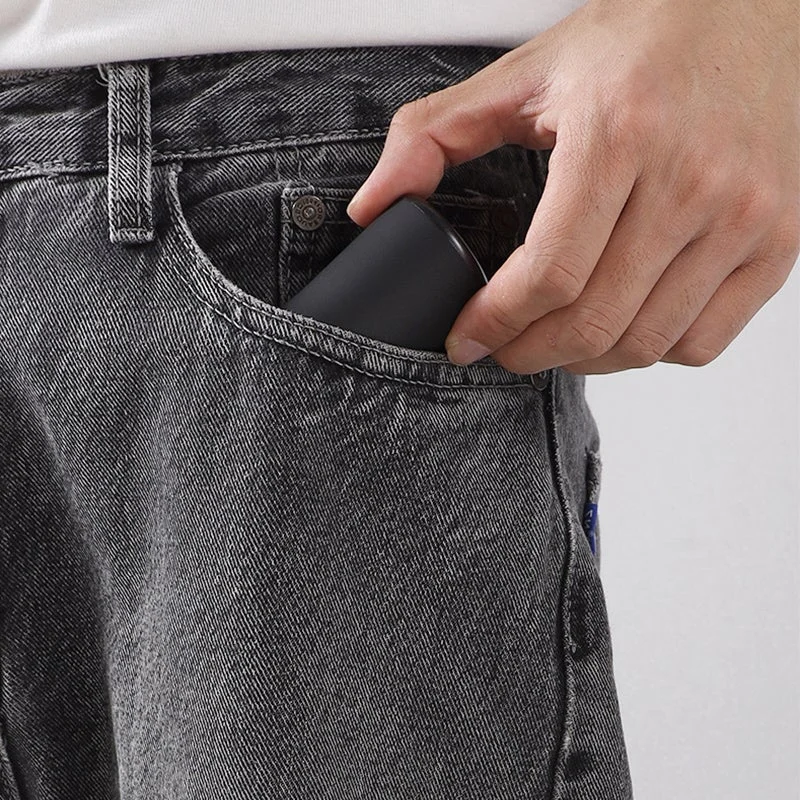 Portable Electric Razor with Stainless Steel Foil and Fast Charging, IPX7 Waterproof All Vera Mart