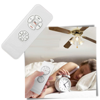 Ceiling Fan and Light Remote Control with 65 Foot Range and Dual Speed Settings All Vera Mart