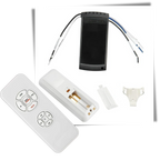 Ceiling Fan and Light Remote Control with 65 Foot Range and Dual Speed Settings All Vera Mart