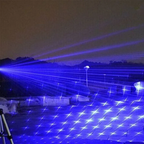 Blue Laser Torch with Adjustable Beam Focus and 16,404 Foot Range All Vera Mart