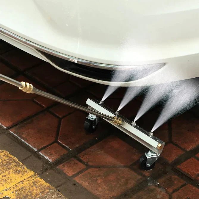 Pressure Washer Undercarriage Cleaner with Three Interchangeable Wands and Four Nozzles All Vera Mart