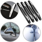 Adhesive Car Door Protection Strips with Impact Absorption, 4-Pack All Vera Mart