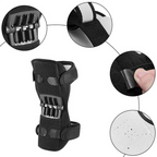 Knee Support Pads with Spring Mechanism and Adjustable Straps for Squats All Vera Mart