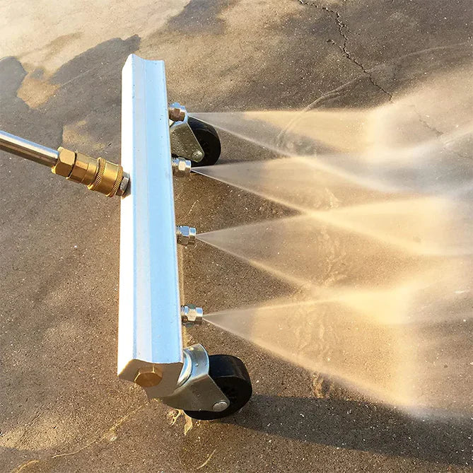 Pressure Washer Undercarriage Cleaner with Three Interchangeable Wands and Four Nozzles All Vera Mart