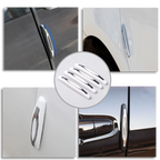 Adhesive Car Door Protection Strips with Impact Absorption, 4-Pack All Vera Mart