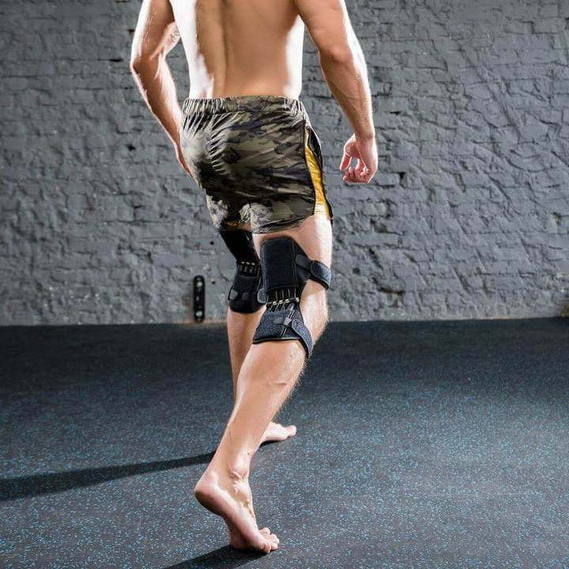 Knee Support Pads with Spring Mechanism and Adjustable Straps for Squats All Vera Mart